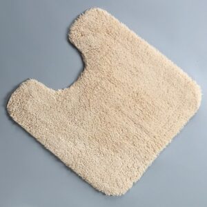 Anti-slip-bathtoilet-mat-set-Coral-Fleece-high-absorbent_beige_IDS-051_