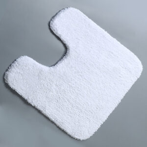 Anti-slip-bathtoilet-mat-set-Coral-Fleece-high-absorbent_white_IDS-051_