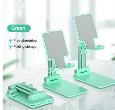 adjustable-metal-mobile-phone-stand-for-iPhone-and-iPad_green_IDS-018