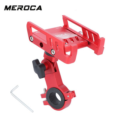 Bicycle-Scooter-Aluminum-Alloy-Mobile-Phone-Holder_Red_IDS-062_40