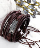 Mens-Leather-Bracelet-woven-bracelet-set-four-piece-set_001