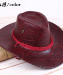 Western-cowboy-leather-hat_red-brown-type-A_IDS-440_400x400